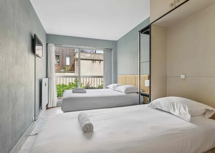Le Charme Parisien – Balcon&parking Privé Appartamento